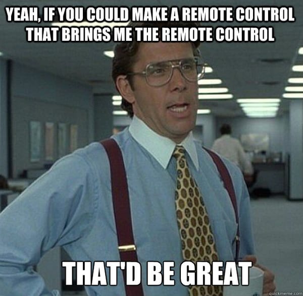 Pick up your own remote control again